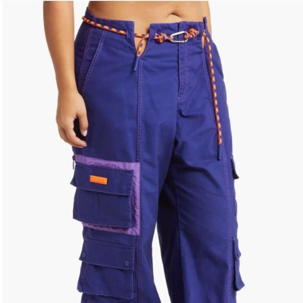 IVY PARK Purple Wide Leg Pants